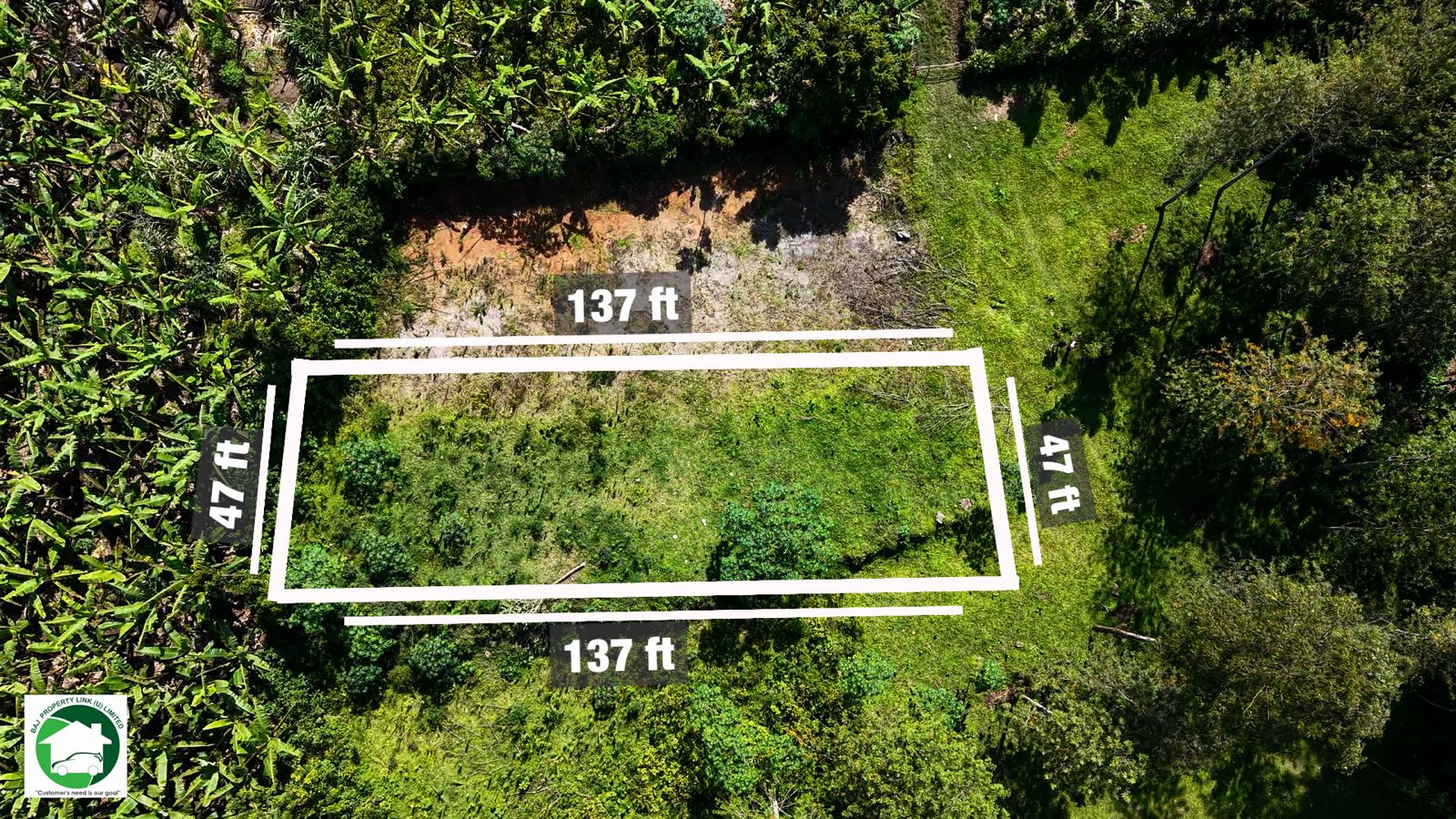 47x137ft Plot on Sale in Kibimba Fort portal