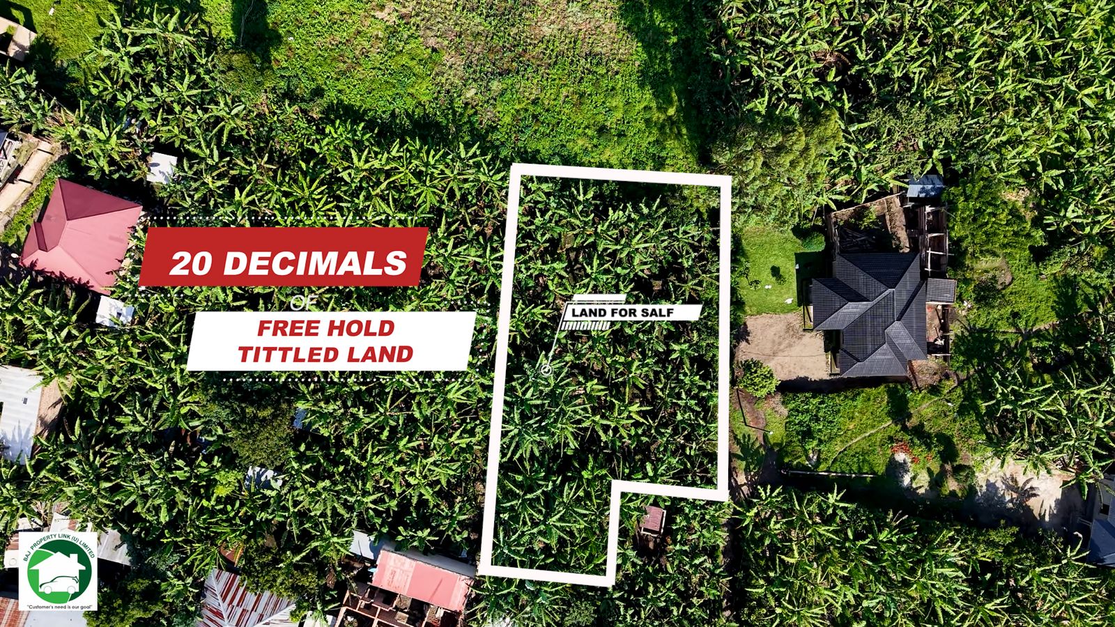 20 Decimal Freehold Titled Plot On Sale in Mugoma